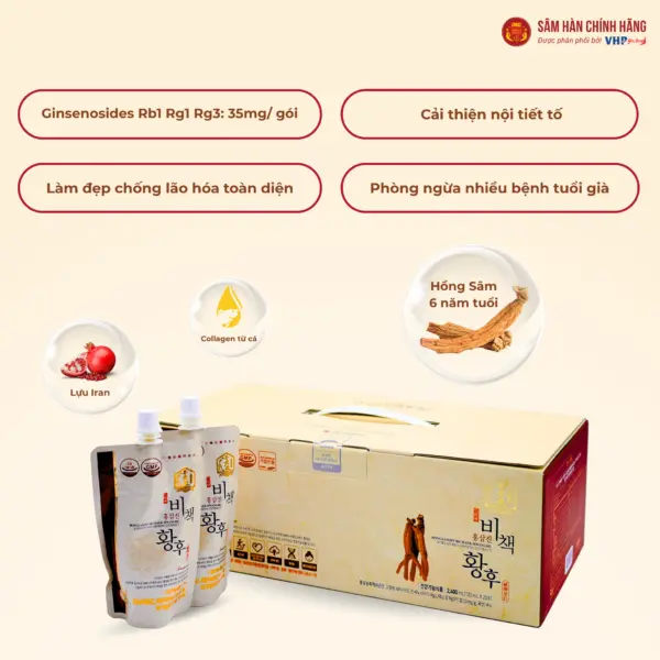 Giới thiệu sản phẩm hồng sâm Hoàng Hậu